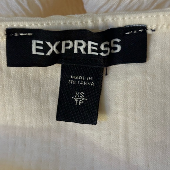 Express Faux Wrap Body Suit by Express Size XS - Picture 2 of 7